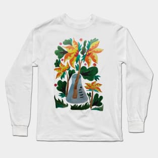 Flowers and Chemistry Long Sleeve T-Shirt